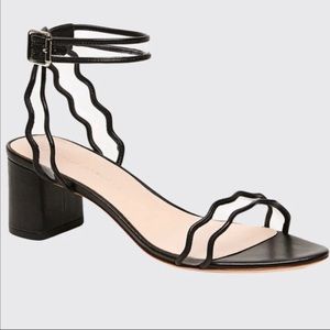 Loeffler Randall Emi Heels in Black/Clear